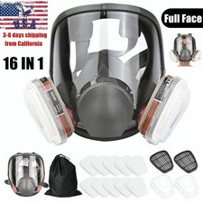 US Full Face Gas Mask Painting