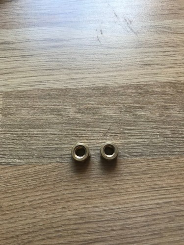 Lambretta brass exhaust - , nuts