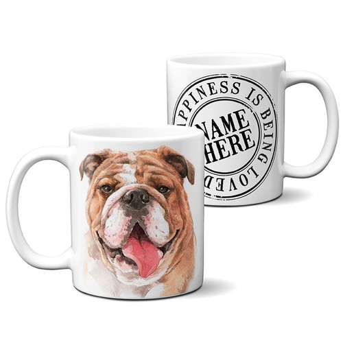 Personalised british bulldog - british,