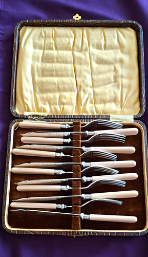 Vintage retro 12pc fish - vintage/retro,