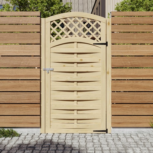 Wooden gate garden pedestrian - wooden,