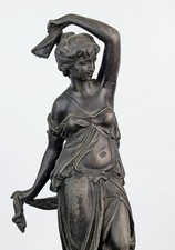 Antique Spelter Statue Figure