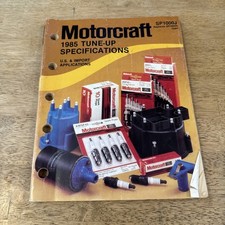 Motorcraft 1985 Tune-up
