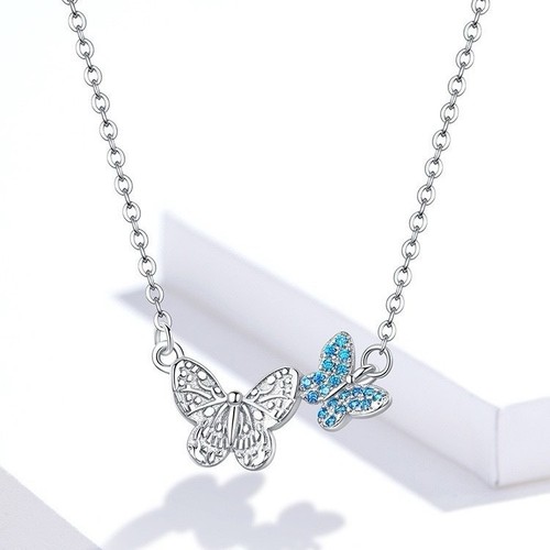 925 sterling silver butterfly - silver,