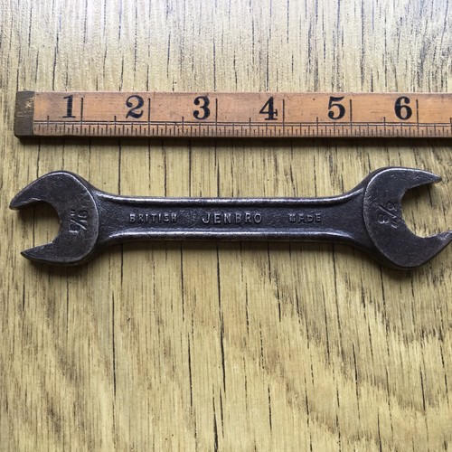 Vintage jenbro spanner - jenbro, 5/16”