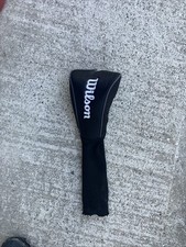 Wilson 1 Iron Golf Club Head Cover Headcover Black White One Sock Replacement