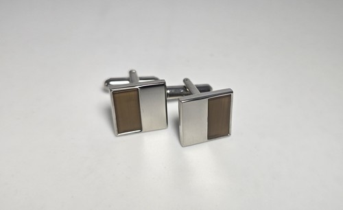 Men silver square - silver,
