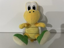 SUPER MARIO - 6 INCH KOOPA TROOPA PLUSH SOFT TOY SANEI 2009 JAPAN NINTENDO RARE