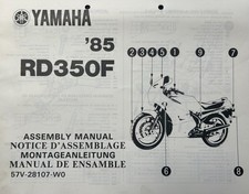 Yamaha rd350f 1985 genuine - yamaha,