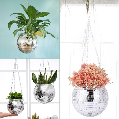 Disco ball planter wall - disco,
