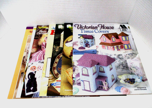 Vintage plastic canvas pattern - plastic,