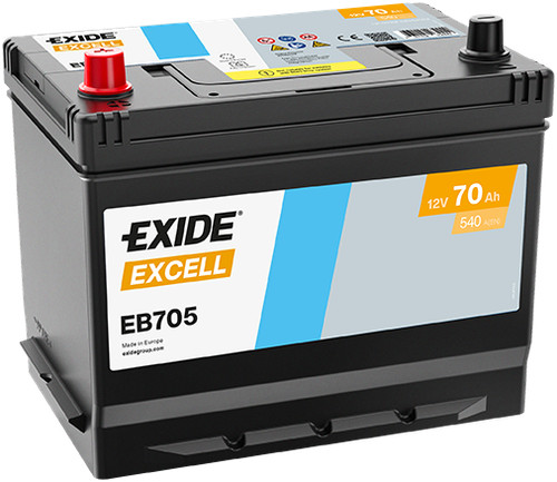 Starter battery exide - starter,