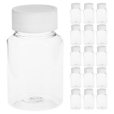 22 Pcs Clear Plastic Bottles