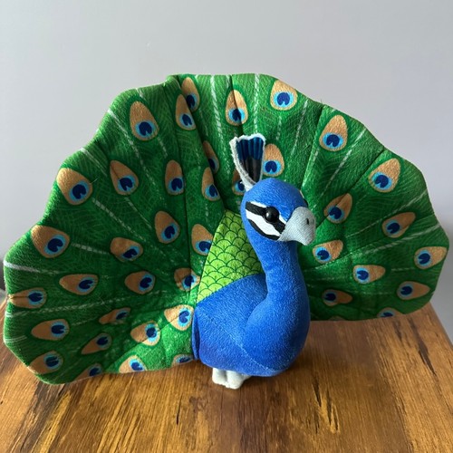 Wildlife artists peacock plush - artists,