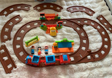 Happyland Magic Motion Train Playset and Extra Track