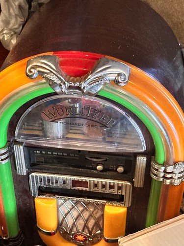Wurlitzer wr18 mini jukebox - wurlitzer,