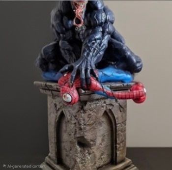 Venom statue - (finished),