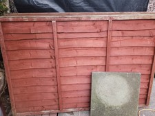 Fencing Panels, 4 off At 6ft X 4ft High Reasonable Condition