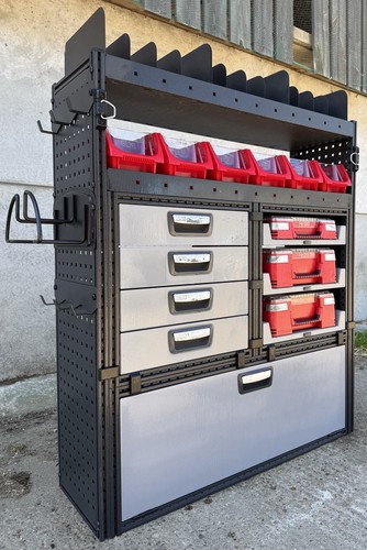 Van racking shelving shelves - van,
