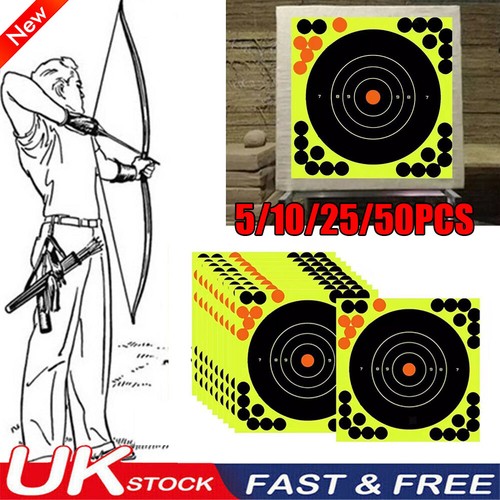 50x splatter shot targets - splatter, 8"