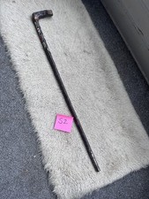 vintage wooden walking stick