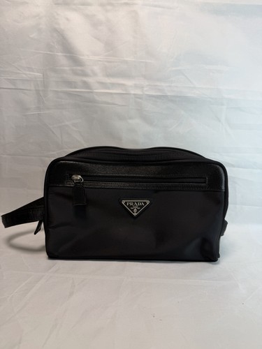 Prada black nylon saffiano - prada,