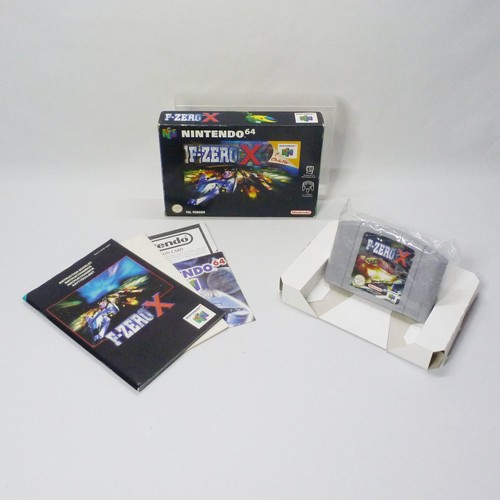 Zero for pal nintendo 64 - f-zero,