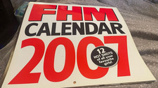 FHM--OFFICIAL CALENDAR 2007-- good condition