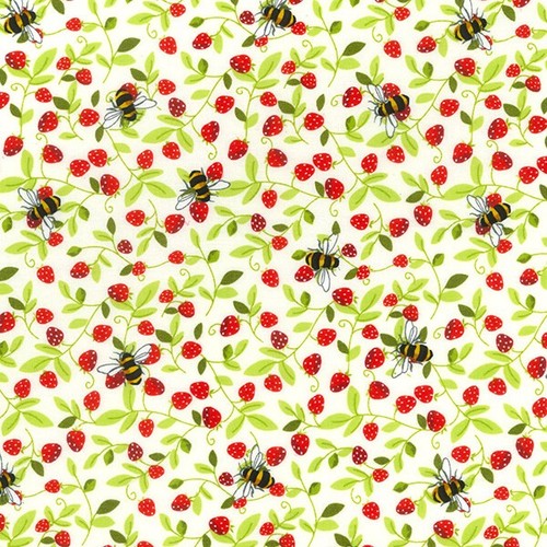 Bee strawberry 100 - strawberry, 100%