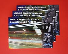 Vehicle Service Book - Blank History Book Maintenance Record Replacement Car Van