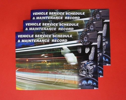 Vehicle service book blank - vehicle,