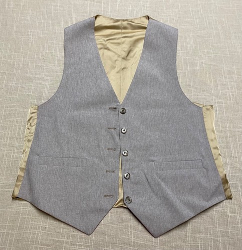 Vintage mens vest reversible - vintage,