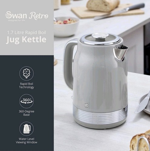 Swan retro jug kettle - swan,