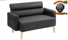 🛋 2 Seater Faux Leather