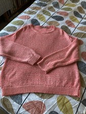 COS Jumper, Coral Neon, Size L