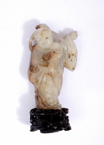 18c chinese celadon white - 18c,