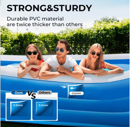 Family inflatable swimming - family,