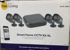 Yale SV-8C-4ABFX outdoor Smart Home CCTV Kit 4 Camera 8 2TB Harddrive 1080p HD