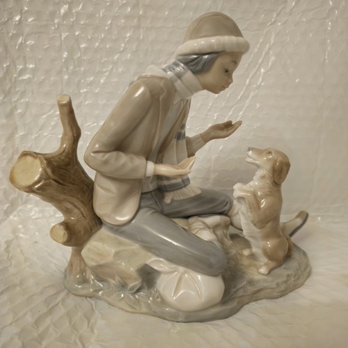 Lladro nao lesson - lesson, dog