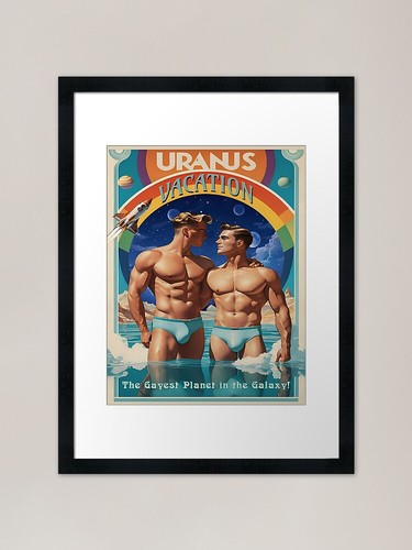 Uranus vacation art nouveau - vacation,
