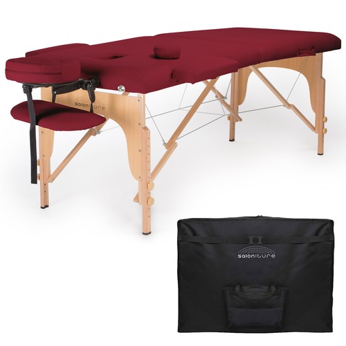 Open box burgundy portable - box,