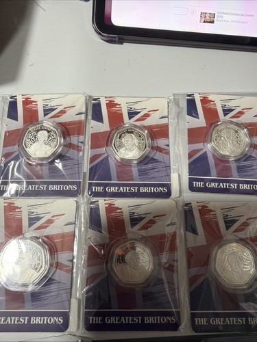 The greatest britons coins - the,