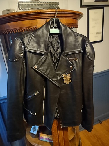 Replica mfp leather jacket - leather, mad