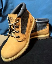 Timberland Women's Waterproof Nellie Chukka Double Wheat Boots Size UK 5.5 