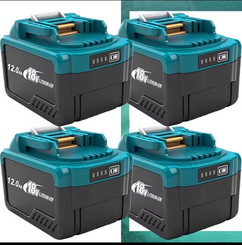 4pcs 0ah 18v battery - 12.0ah,