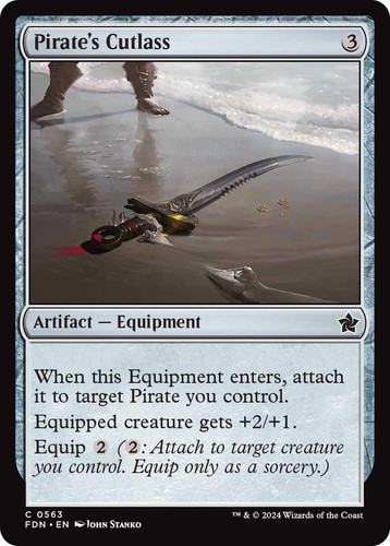 Pirate cutlass - pirate's,