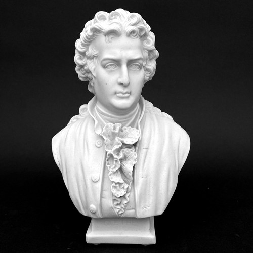 Goethe marble bust - bust,