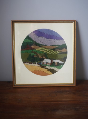 Vtg framed completed the - vtg,