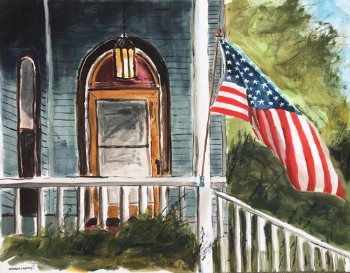 Front porch - front,
