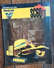 Vermeer Stump Cutter SC60TX